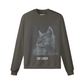 380G Unisex Heavyweight Fleece-lined cat Sweatshirts