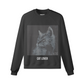 380G Unisex Heavyweight Fleece-lined cat Sweatshirts