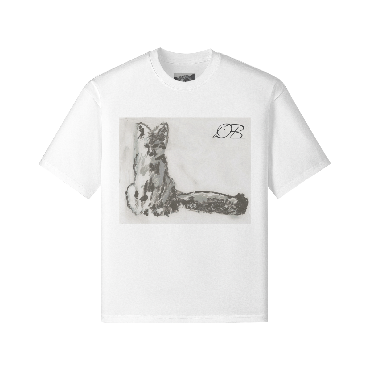 240GSM Unisex Boxy fox T-shirt