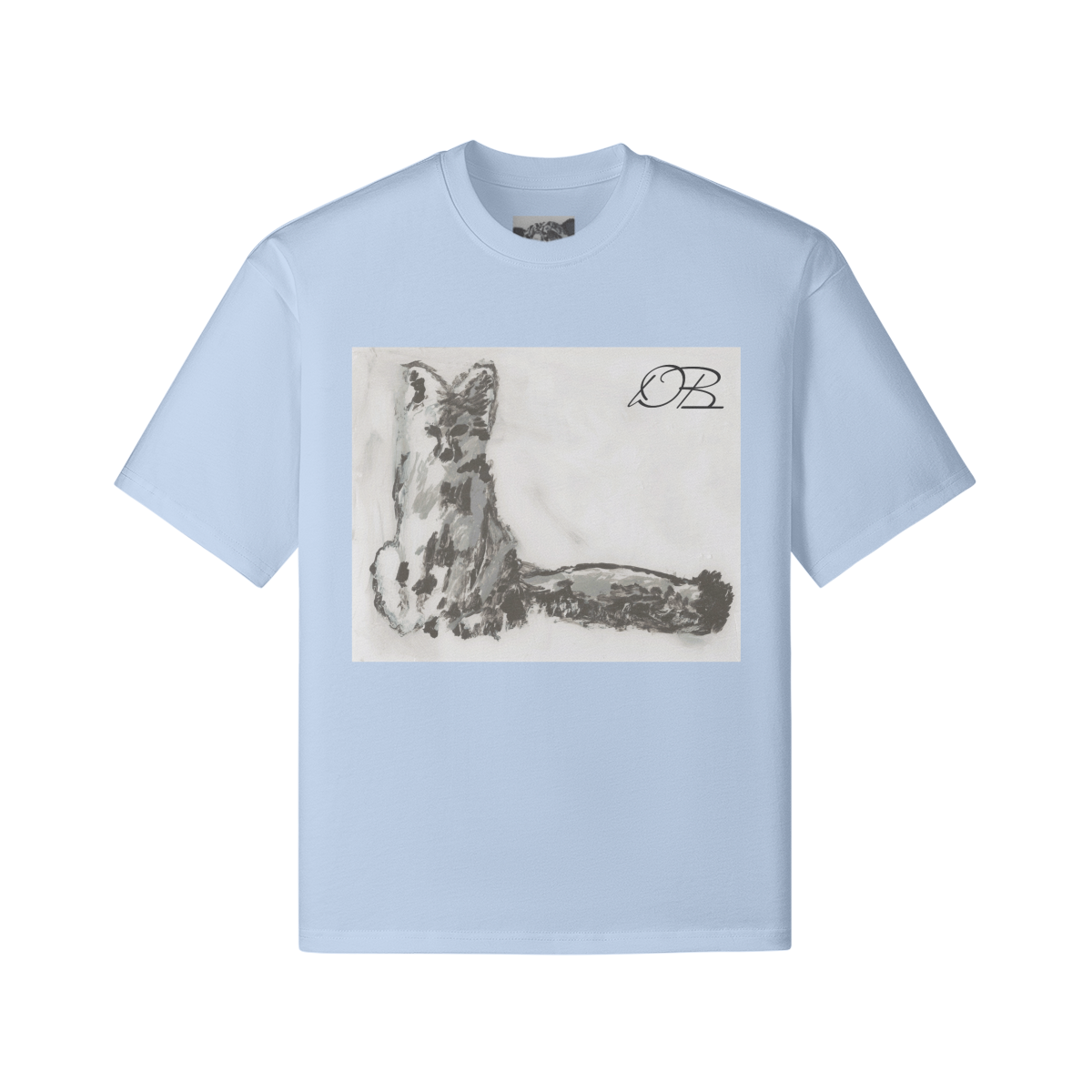 240GSM Unisex Boxy fox T-shirt