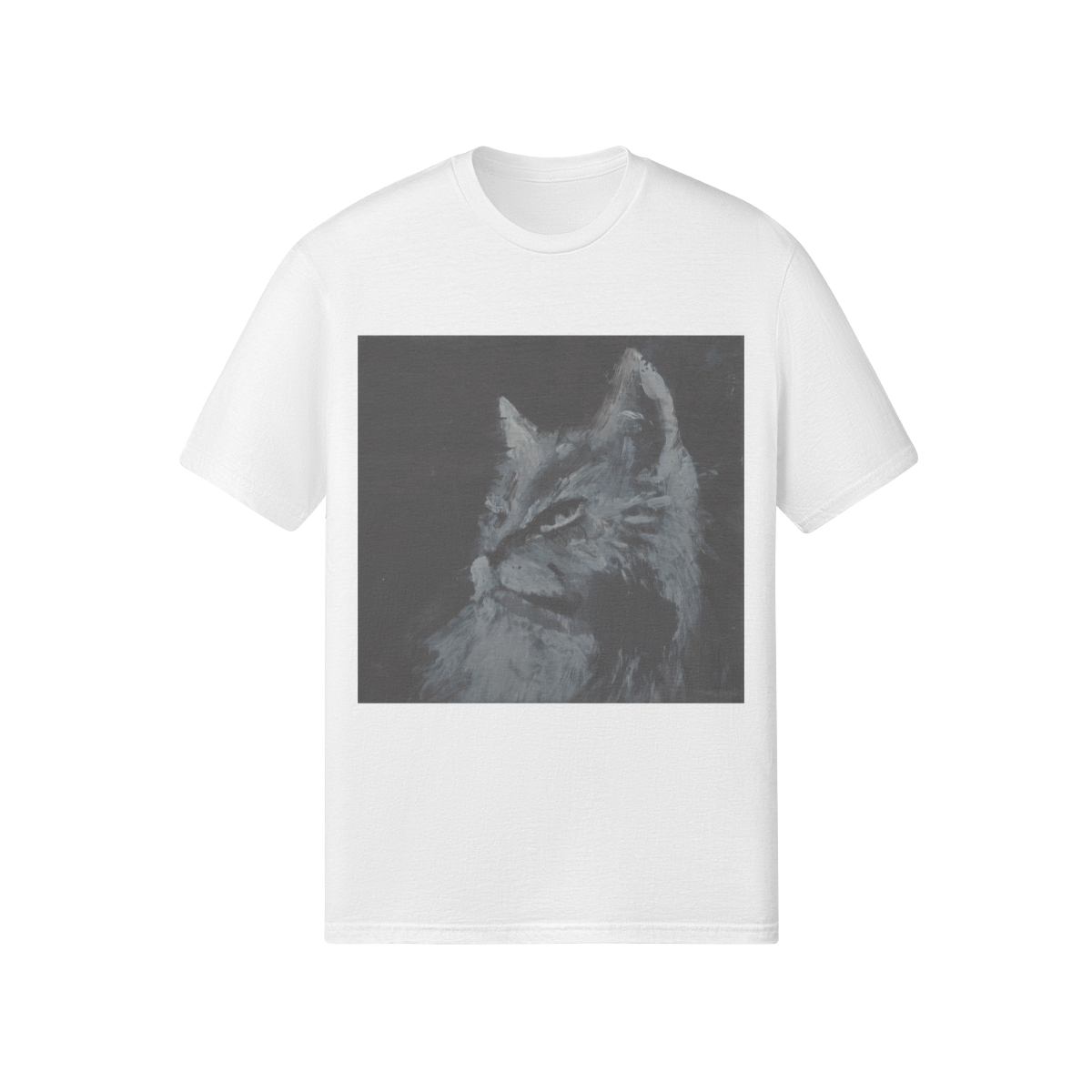 153GSM Unisex Classic Softstyle Cat T-shirt