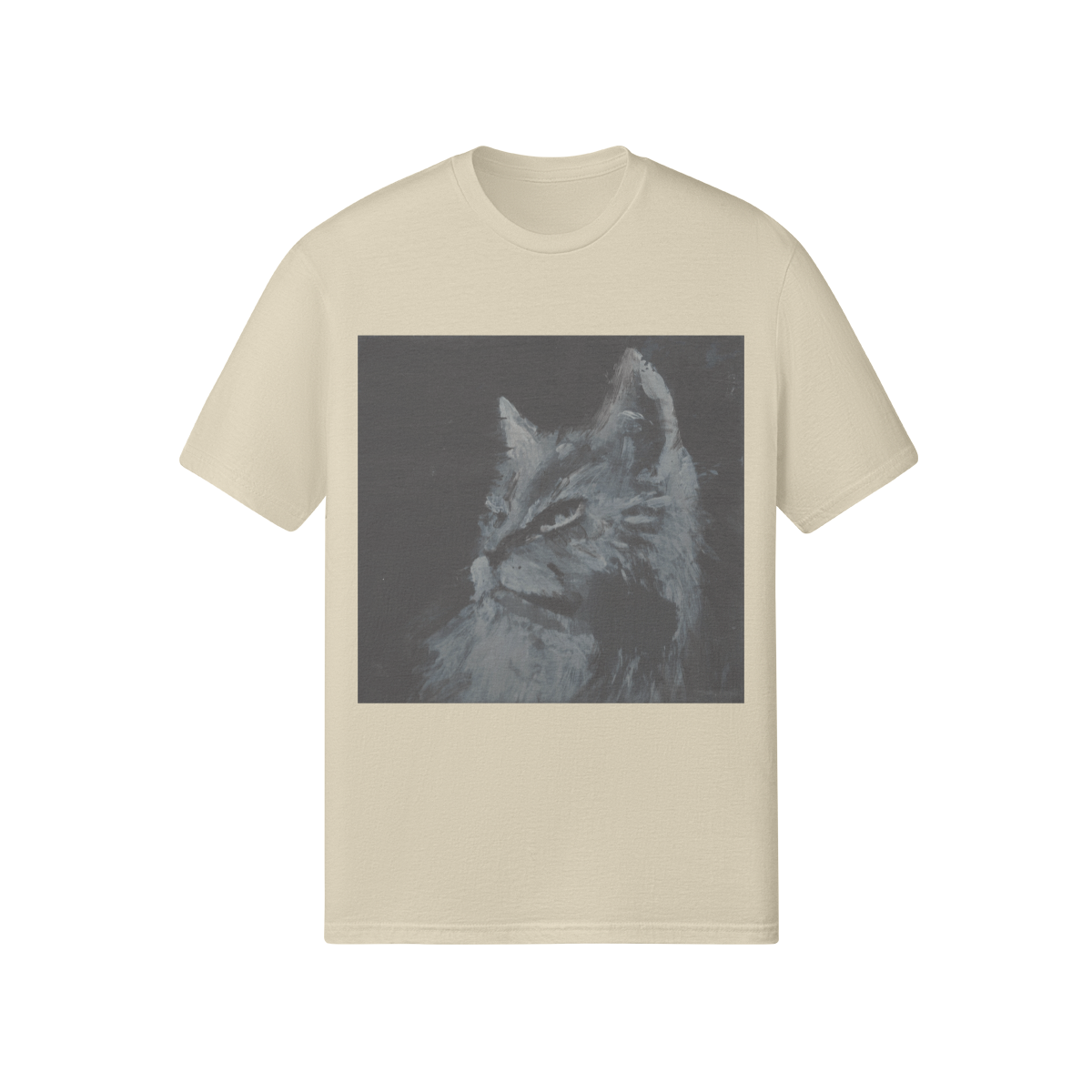 153GSM Unisex Classic Softstyle Cat T-shirt