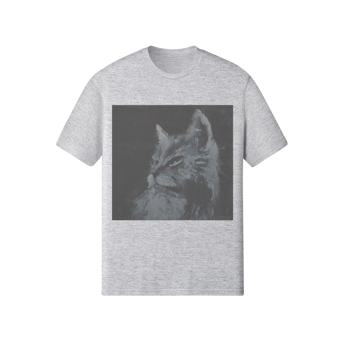 153GSM Unisex Classic Softstyle Cat T-shirt