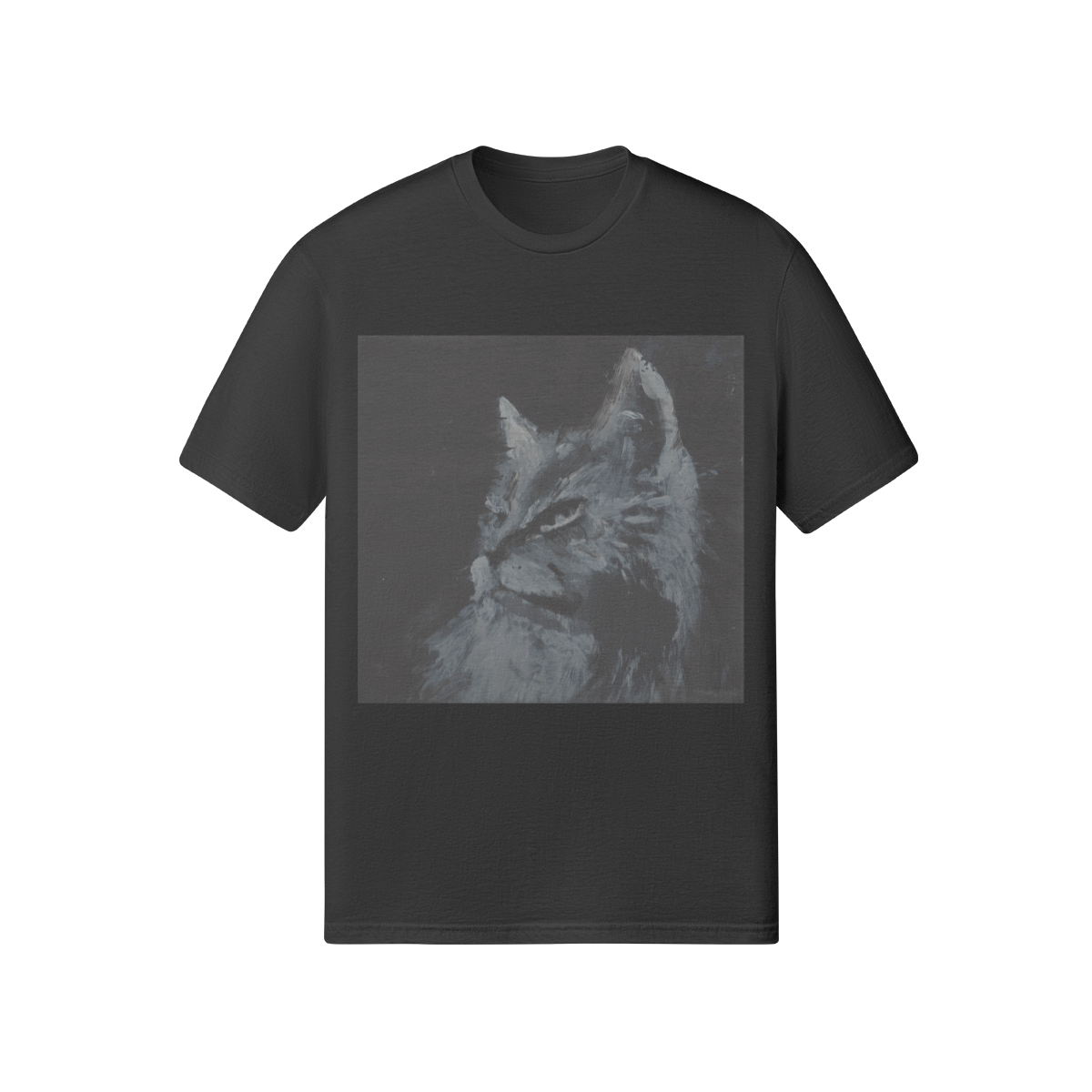 153GSM Unisex Classic Softstyle Cat T-shirt